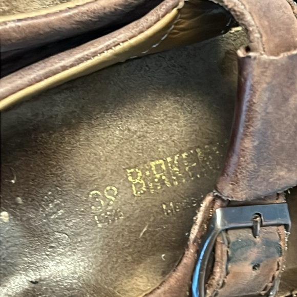 Birkenstock Women’s Brown Leather Madeira Fisherman Closed Toe Sandals Size 8 - Picture 11 of 14